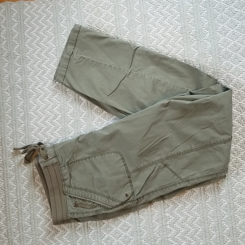 Natural Reflections khaki green pants